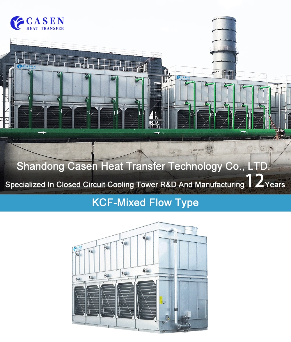 Cheep and Easy to Use Refrigeration Equipment with Closed Cooling Tower