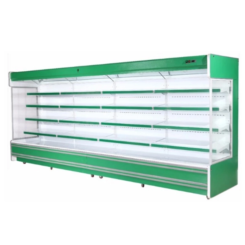 Open Chiller Supermarket Showcase Multidesk Display Desk Open High Quality Refrigeration Equipment