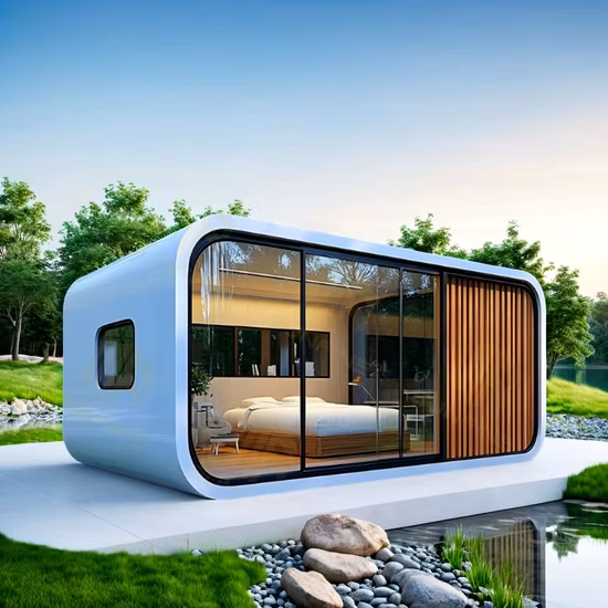 China portátil portátil à prova de ferrugem móvel modular escritório móvel de luxo pré-fabricada casa contêiner pré-fabricada