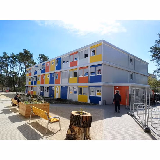 Móveis Pré-fabricados Minúsculos Escritórios Temporários Casa Móvel Dormitório Casa Modular Portátil Alojamento para Refugiados Ferramenta de Armazenamento Minúsculo Casa Contêiner Expansível
